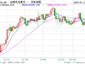 机构：比特币回落 特朗普在就职典礼未提及加密货币提振计划令人失望